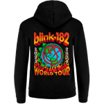 BLINK 182 BLACK ZIP HOODIE