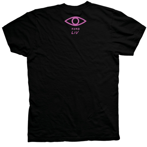 BLACK LIV MORGAN TEE