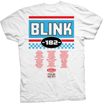 BLINK 182 BMXER WHITE TEE