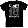 BLINK 182 OVER LAP BLACK TEE