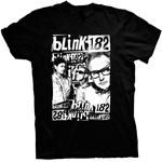 BLINK 182 OVER LAP BLACK TEE