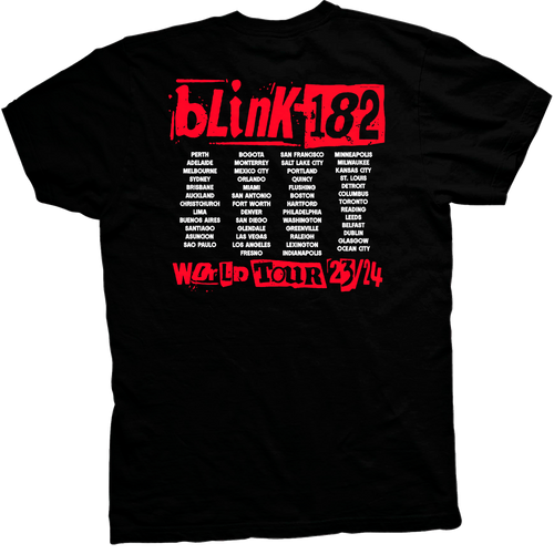 BLINK 182 PUNK BUNNY TEE