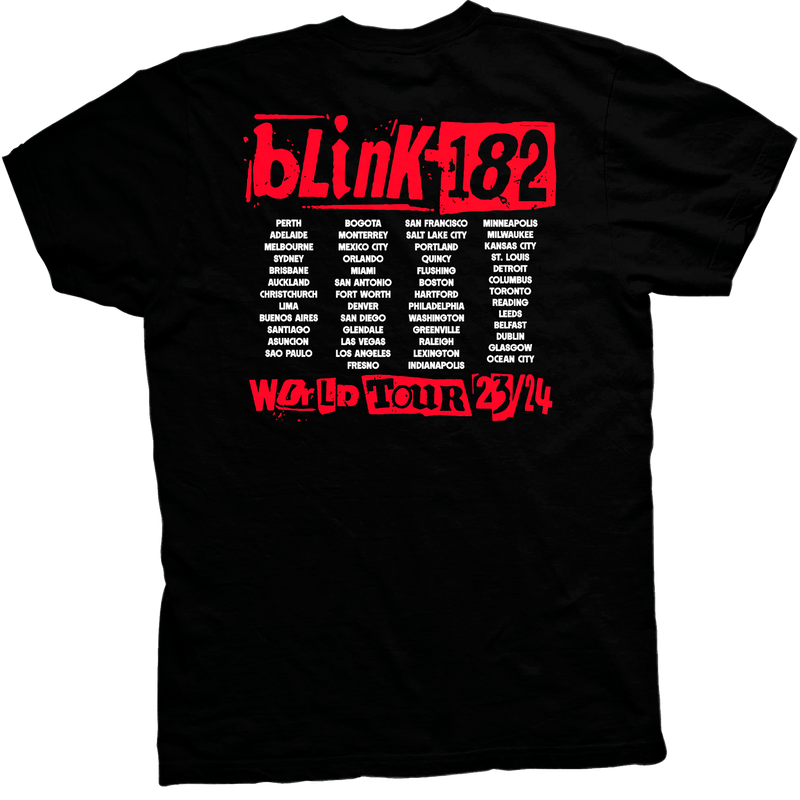 BLINK 182 PUNK BUNNY TEE