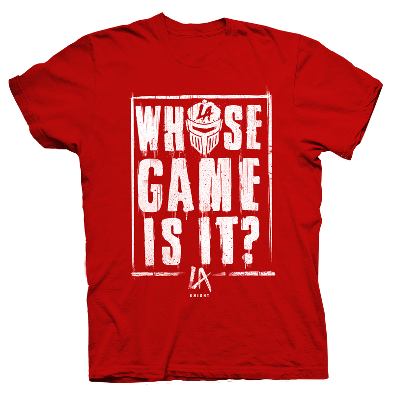 RED WHOSE GAME TEE