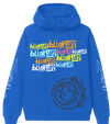 BLINK 182 BLUE HOODIE