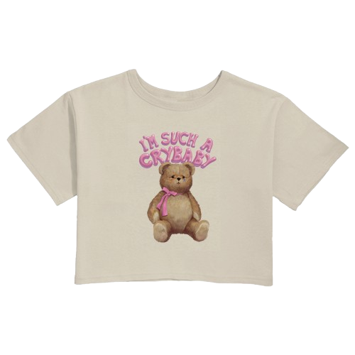 CRYBABY CROP TEE