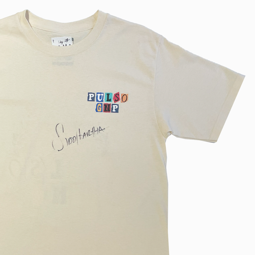 Playera Pulso GNP autografiada Siddartha