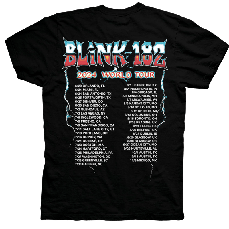 BLINK 182 TOUR TEE