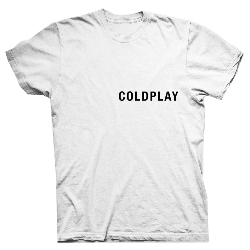 Playera Coldplay Music Of The Spheres White