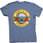 GUNS N' ROSES HEATHER BLUE TEE