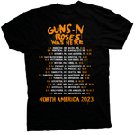 GUNS N' ROSES CROOS BLACK TEE