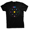 Playera Coldplay Planets/Tour Black