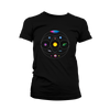 Playera Coldplay Planets/Tour Black (Mujer)