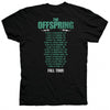 Playera The Offspring Fall Tour 2019