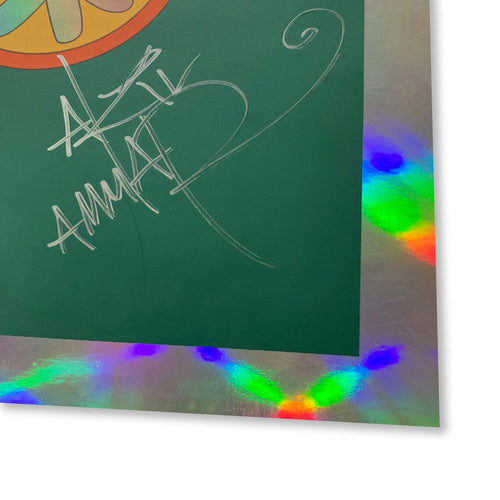 Poster holográfico autografiado Akil Ammar